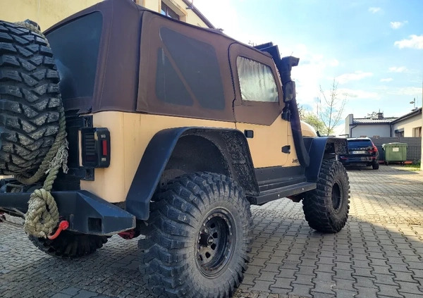 Jeep Wrangler cena 99000 przebieg: 80000, rok produkcji 2002 z Mikołów małe 92